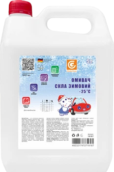 Омивач скла GlobeClean зимовий, 5 л, GlobeClean